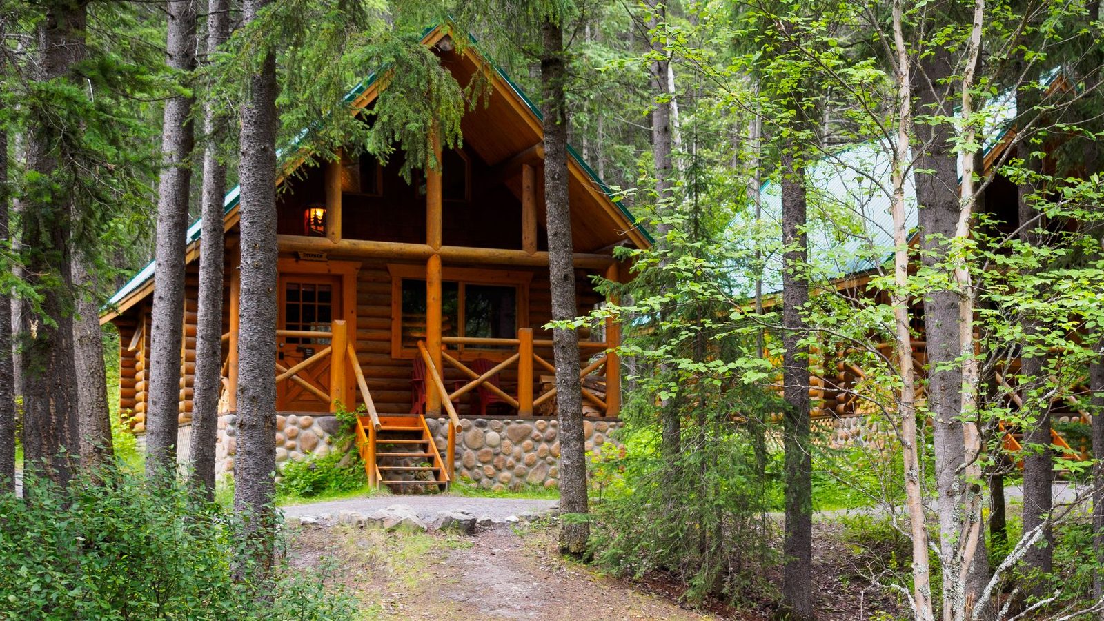 The timber wing at Red Timbers from the drive